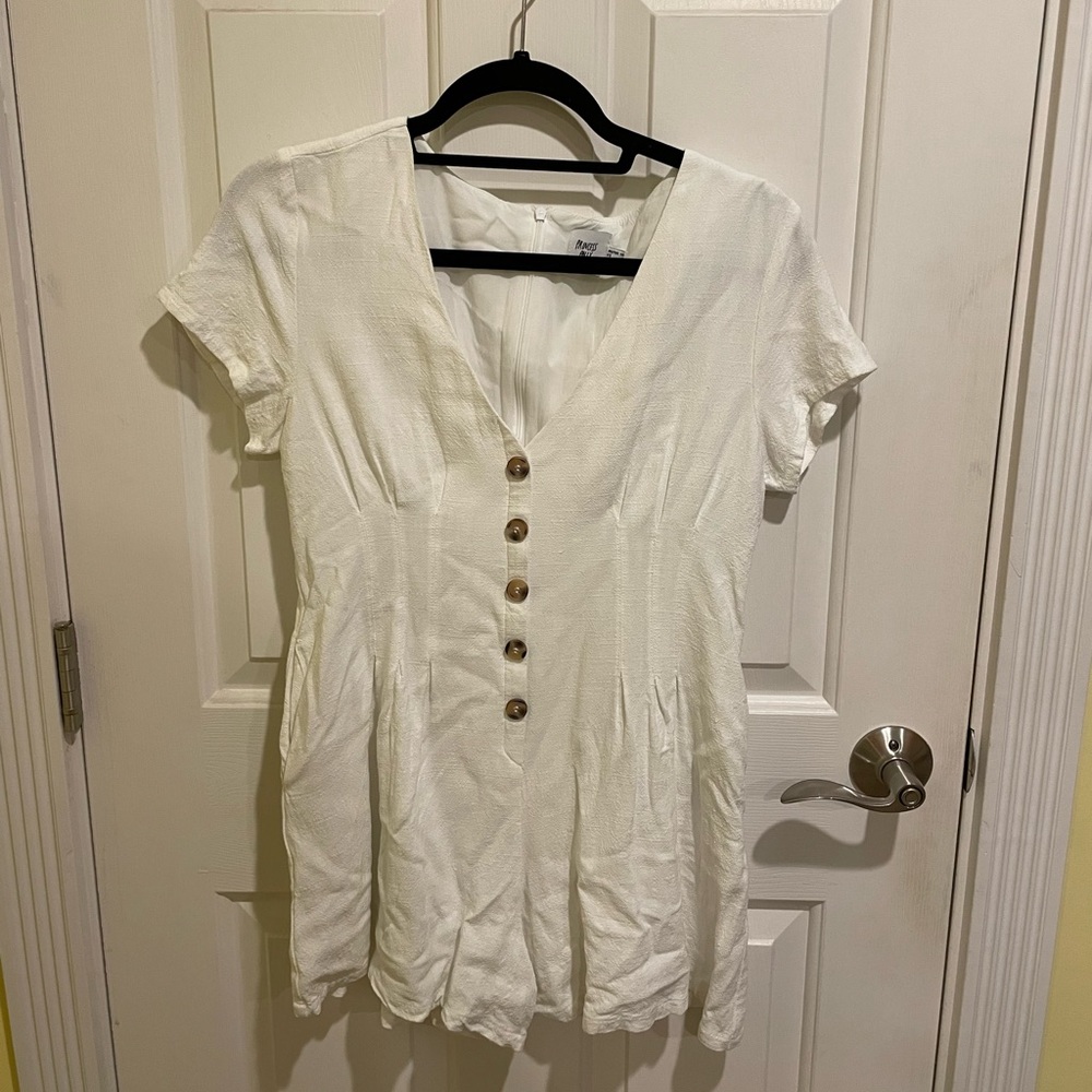 Princess Polly White Adi Romper